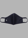 Flexible Knitted Face Mask 3 Layer - Black (6 Pcs Pack)