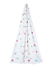 Soft Cotton White Print Hammock/Cradle