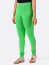 Churidar Fit Spandex Stretchable Leggings Parrot Green L29