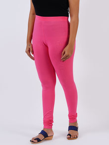  Churidar Fit Spandex Stretchable Leggings Lotus L15