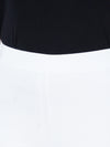 Ankle Fit Spandex Stretchable Leggings White