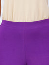 Churidar Fit Spandex Stretchable Leggings Light Violet