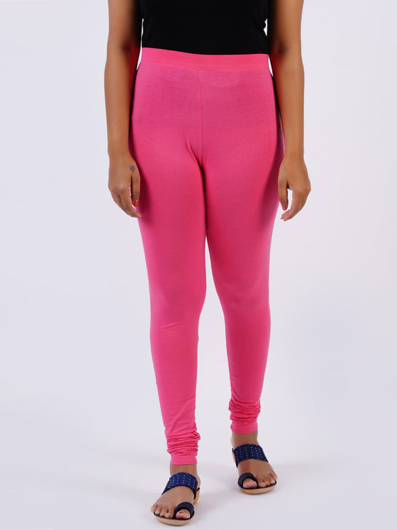 Churidar Fit Spandex Stretchable Leggings Lotus L15