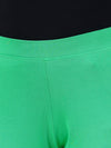 Churidar Fit Spandex Stretchable Leggings Cool Green