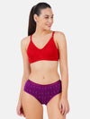 Cotton with Ultra Soft Full Coverage Panties Pretty Print (3Pcs pack)