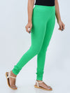 Churidar Fit Spandex Stretchable Leggings Cool Green