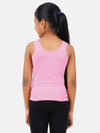 Girl's Combed Cotton Round Neck Comfort Camisole Colour (2PCs Pack)