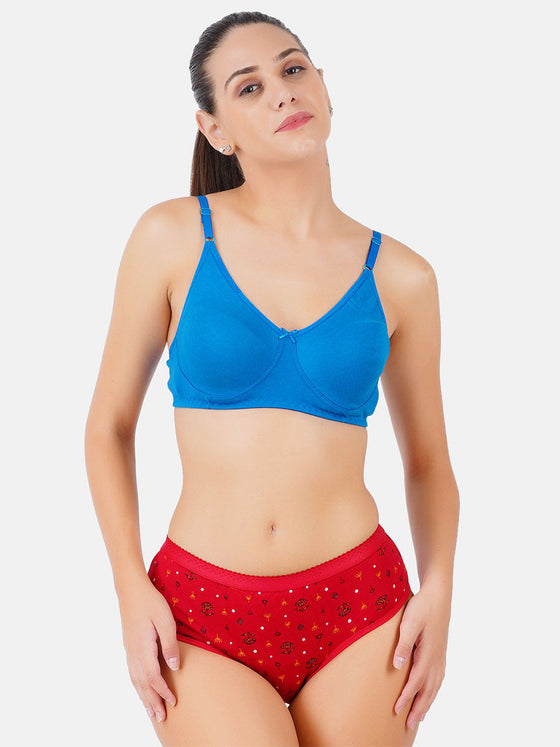 Perfect Fit Full Coverage Panties Oviya Print Plus Size (3Pcs Pack)