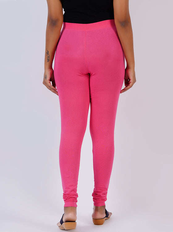 Churidar Fit Spandex Stretchable Leggings Lotus L15