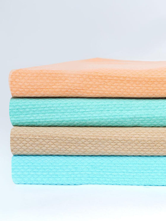 Cool Touch Cotton Colour Bath Towel (2 PCs Pack)