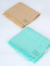 Cool Touch Cotton Colour Bath Towel (2 PCs Pack)