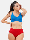 Cotton Full Coverage Soft Panties For U Plain Plus Size (3Pcs pack)