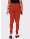 Churidar Fit Spandex Stretchable Leggings R.Brown L38