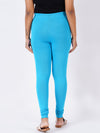 Churidar Fit Spandex Stretchable Leggings Turquoise L12
