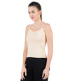 Cotton Durable with Adjustable Strap Camisole Petals Skin (2PCs Pack)
