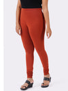 Churidar Fit Spandex Stretchable Leggings R.Brown L38