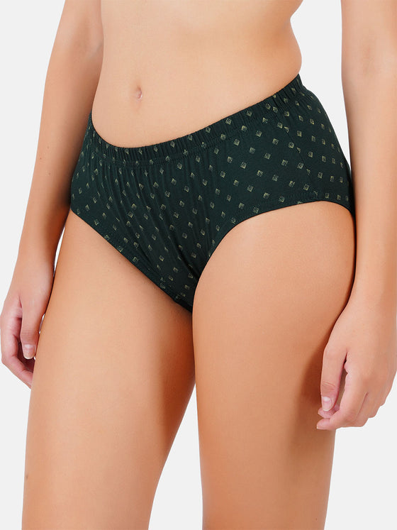 Cotton Perfect Fit Full Coverage Soft Panties Oviya Print (3Pcs Pack)