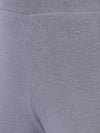Churidar Fit Spandex Stretchable Leggings Dark Grey L25