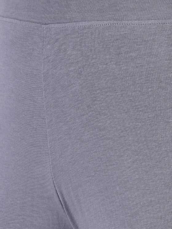 Churidar Fit Spandex Stretchable Leggings Dark Grey L25