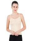 Cotton Durable with Adjustable Strap Camisole Petals Skin (2PCs Pack)