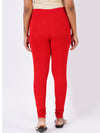 Churidar Fit Spandex Stretchable Leggings Red L42