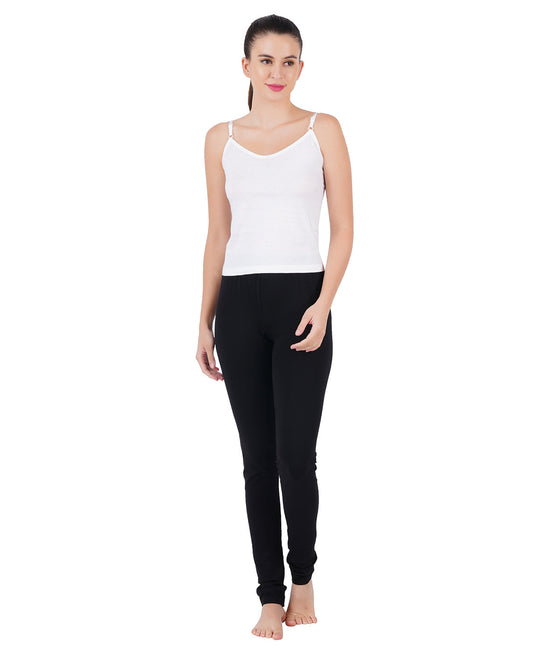 Cotton Durable with Adjustable Strap Camisole Petals White (2PCs Pack)