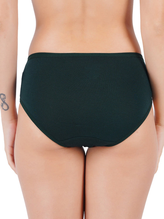 Cotton Comfortable Full Coverage Soft Panties For U Plain (3Pcs pack)