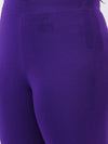 Churidar Fit Spandex Stretchable Leggings New Violet L37