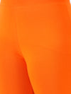 Churidar Fit Spandex Stretchable Leggings Fanta Orange L05