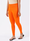 Churidar Fit Spandex Stretchable Leggings Fanta Orange L05