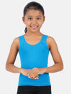 Girl's Combed Cotton Round Neck Comfort Camisole Colour (2PCs Pack)