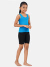 Girl's Combed Cotton Round Neck Comfort Camisole Colour (2PCs Pack)