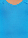 Girl's Combed Cotton Round Neck Comfort Camisole Colour (2PCs Pack)