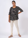Churidar Fit Spandex Stretchable Leggings Cream Natural L20