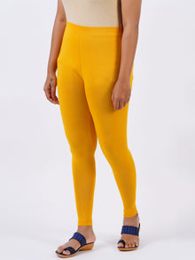  Churidar Fit Spandex Stretchable Leggings Gold L10