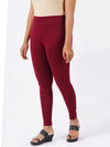 Churidar Fit Spandex Stretchable Leggings Maroon L11