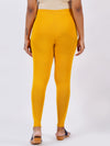 Churidar Fit Spandex Stretchable Leggings Gold L10
