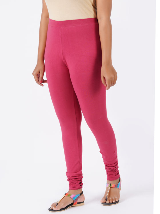 Churidar Fit Spandex Stretchable Leggings Copper L24
