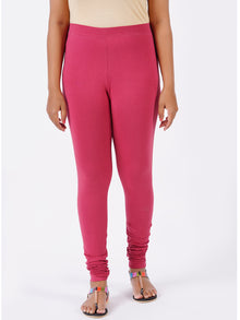  Churidar Fit Spandex Stretchable Leggings Copper L24