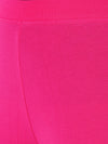 Churidar Fit Spandex Stretchable Leggings M Pink L16