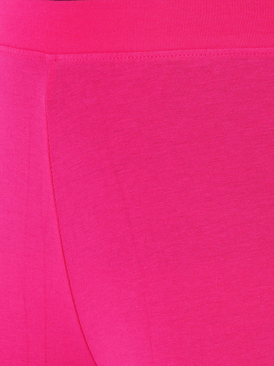 Churidar Fit Spandex Stretchable Leggings M Pink L16