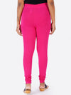 Churidar Fit Spandex Stretchable Leggings Plus Size M Pink L16