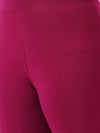 Churidar Fit Spandex Stretchable Leggings Purple L21