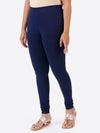Churidar Fit Spandex Stretchable Leggings Light Navy L14