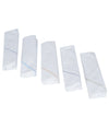 Cotton White Hand Kerchief (5 in 1 Pack)