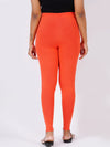 Churidar Fit Spandex Stretchable Leggings Coral L01