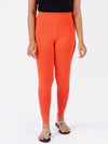 Churidar Fit Spandex Stretchable Leggings Coral L01