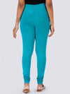Churidar Fit Spandex Stretchable Leggings Teal Green L23