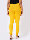 Churidar Fit Spandex Stretchable Leggings Gold L27