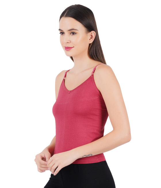 Cotton Durable with Adjustable Strap Camisole Petals Color (2PCs Pack)